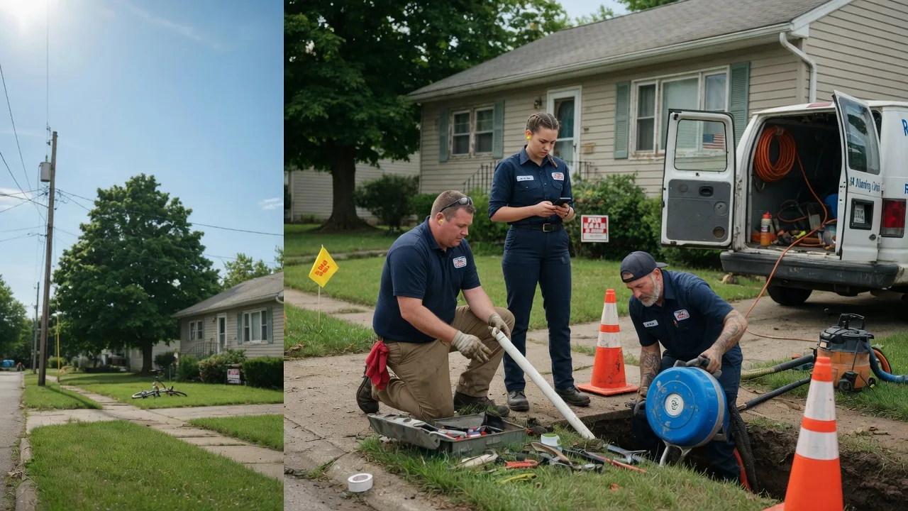 Sewer Line Repair in Waverly, WA near me